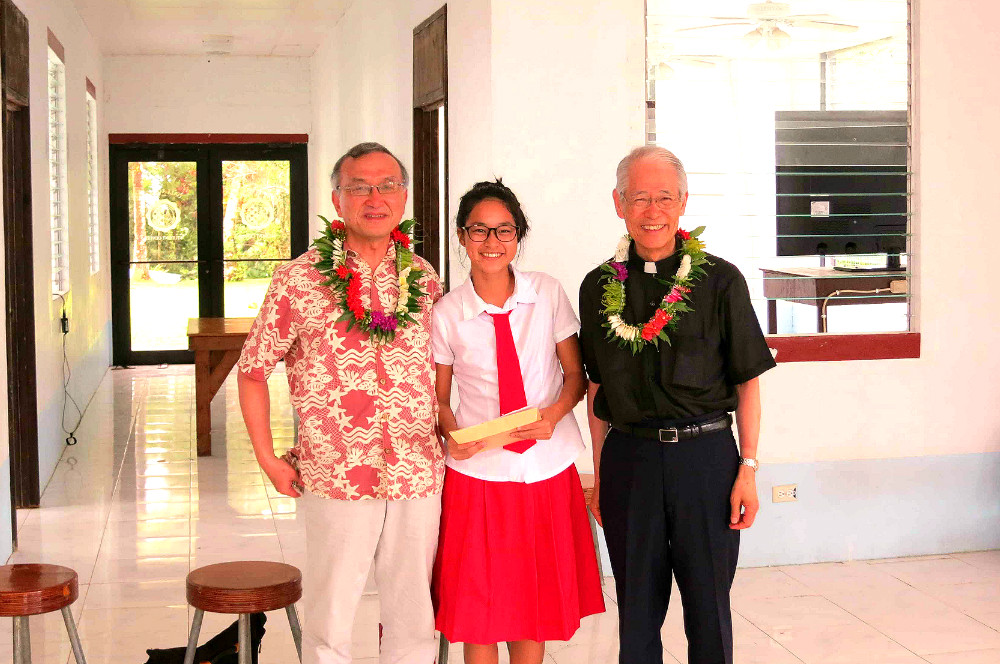 Risa Oue Chosen as 2nd Student from Xavier H.S.<br />