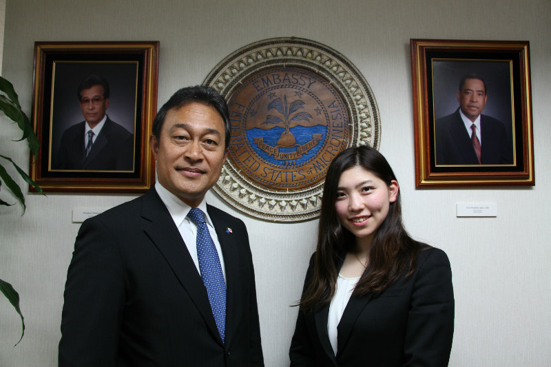 Interview with FSM Ambassador to Japan