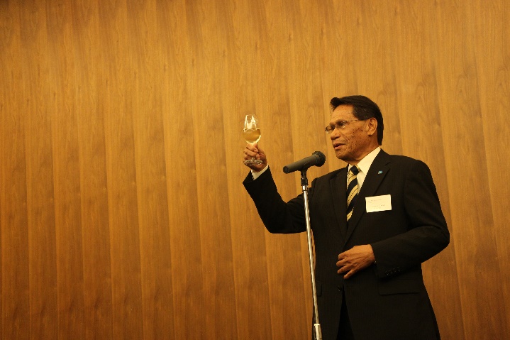 The Reception Party for the Pacific Young Leaders