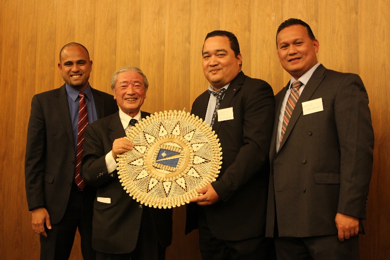 The Reception Party for the Pacific Young Leaders