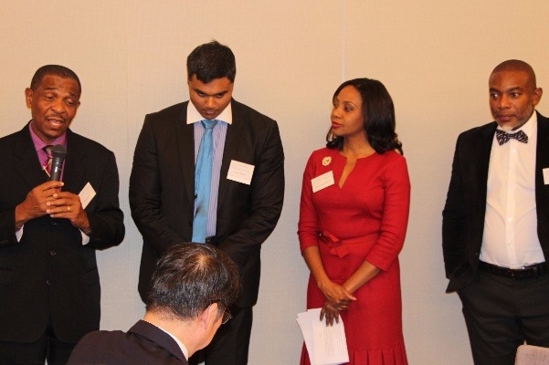 The Reception Party Held for the Caribbean Leadership Program
