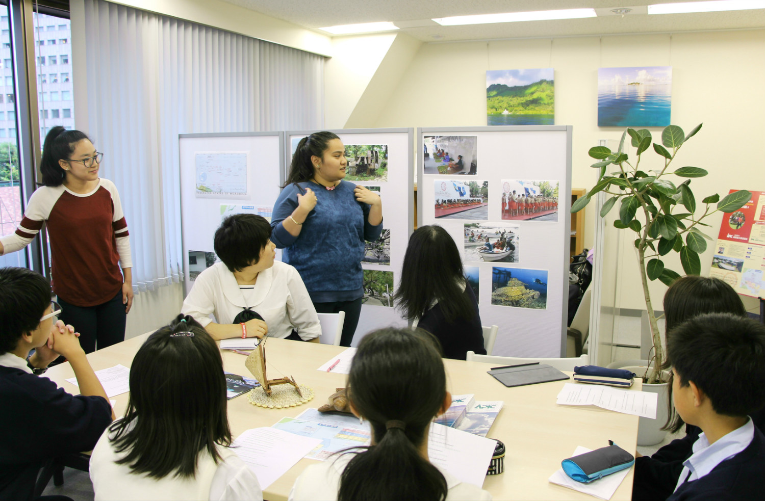 聖徳学園中学・高等学校の皆さんよりAPIC訪問へのお礼の手紙