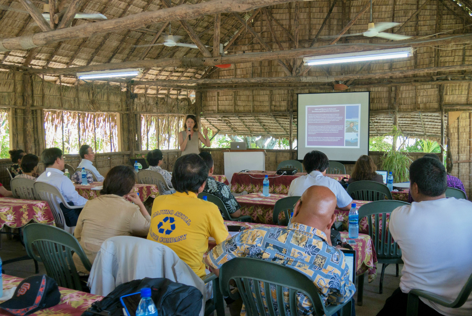 Environmental Seminar in the Republic of Marshall Islands 