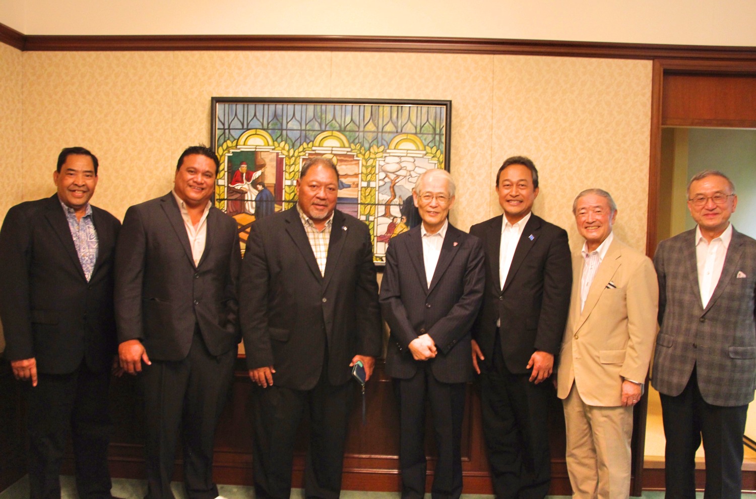 Luncheon with Senators from the Federated States of Micronesia