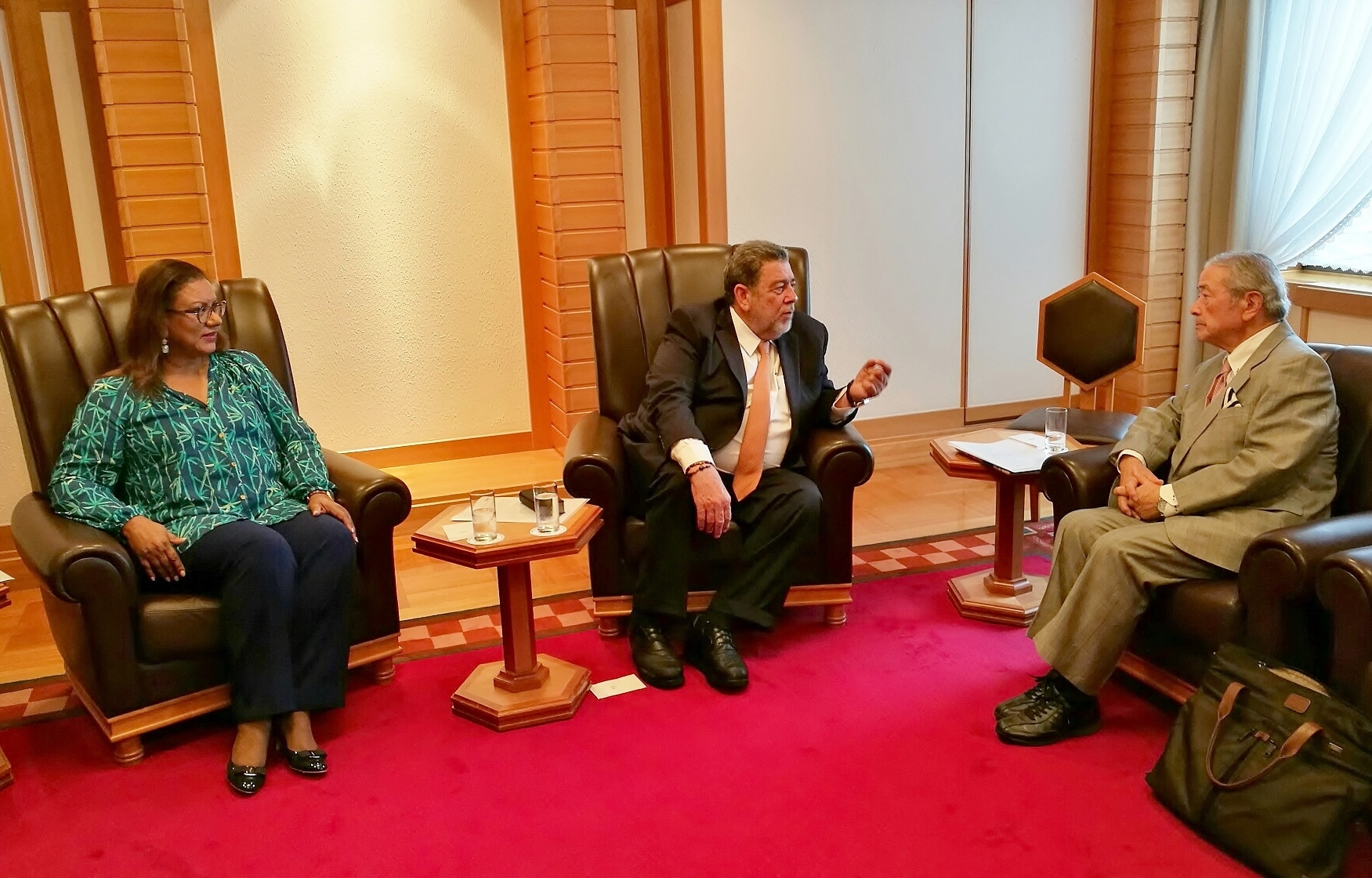 PM Gonsalves of St. Vincent & the Grenadines Visit to Japan