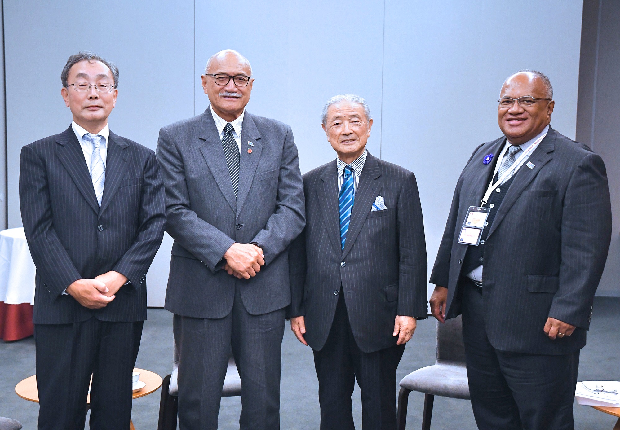 President of the Republic of Fiji and APIC President Sato Hold Talks