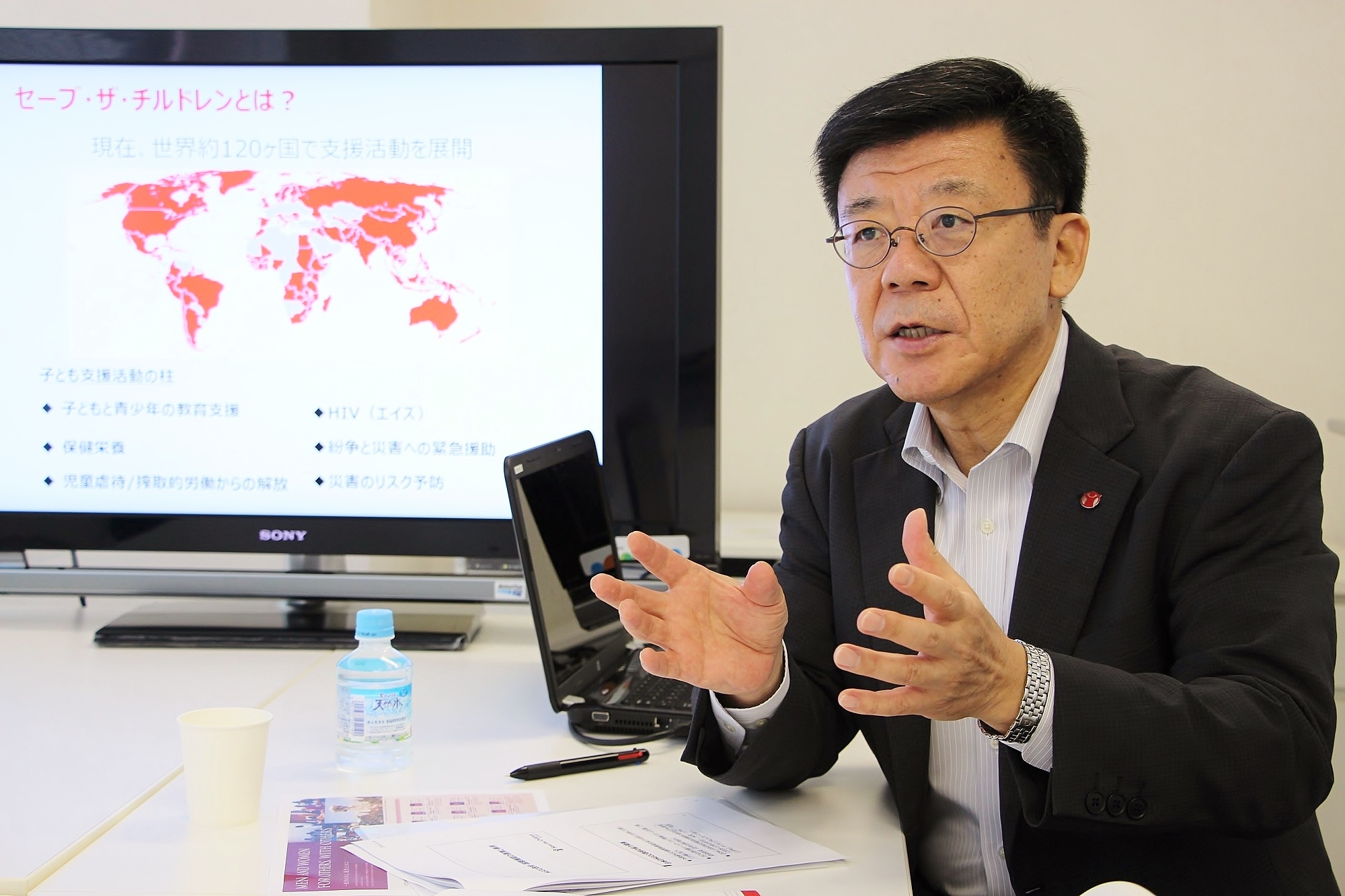 Interview: Mr. Kunio Senga, CEO of Save the Children Japan (SCJ)