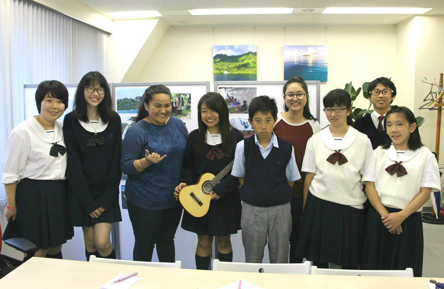 Thank-you Letters from Students at Shotoku Gakuen Junior and Senior High School