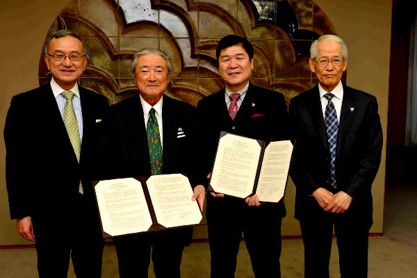 上智大学と連携協定(MoU)を締結
