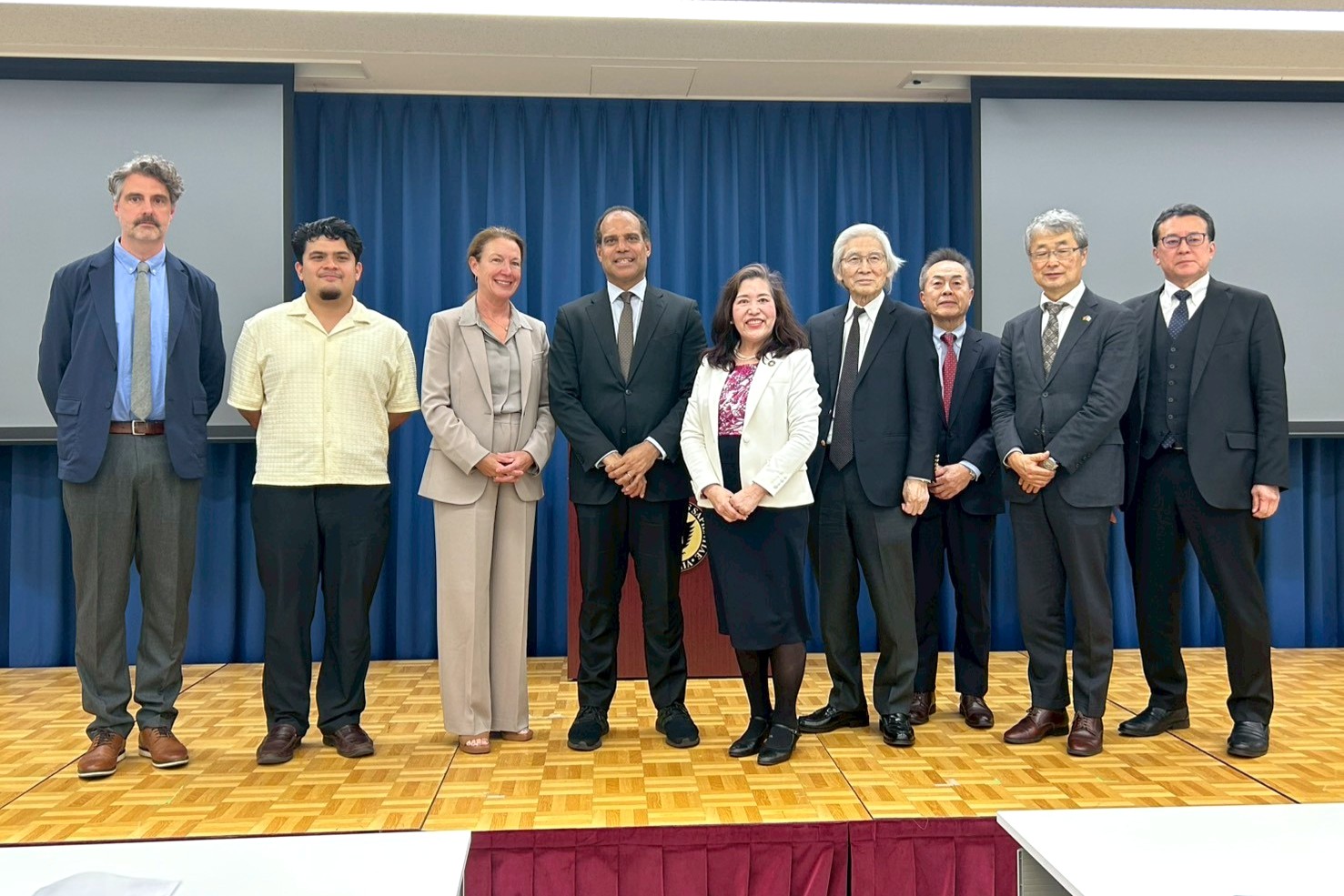 上智大学での講演にて